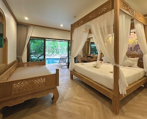 Deluxe Pool Access | 迷你吧、客房内保险箱、办公桌、  免费 WiFi