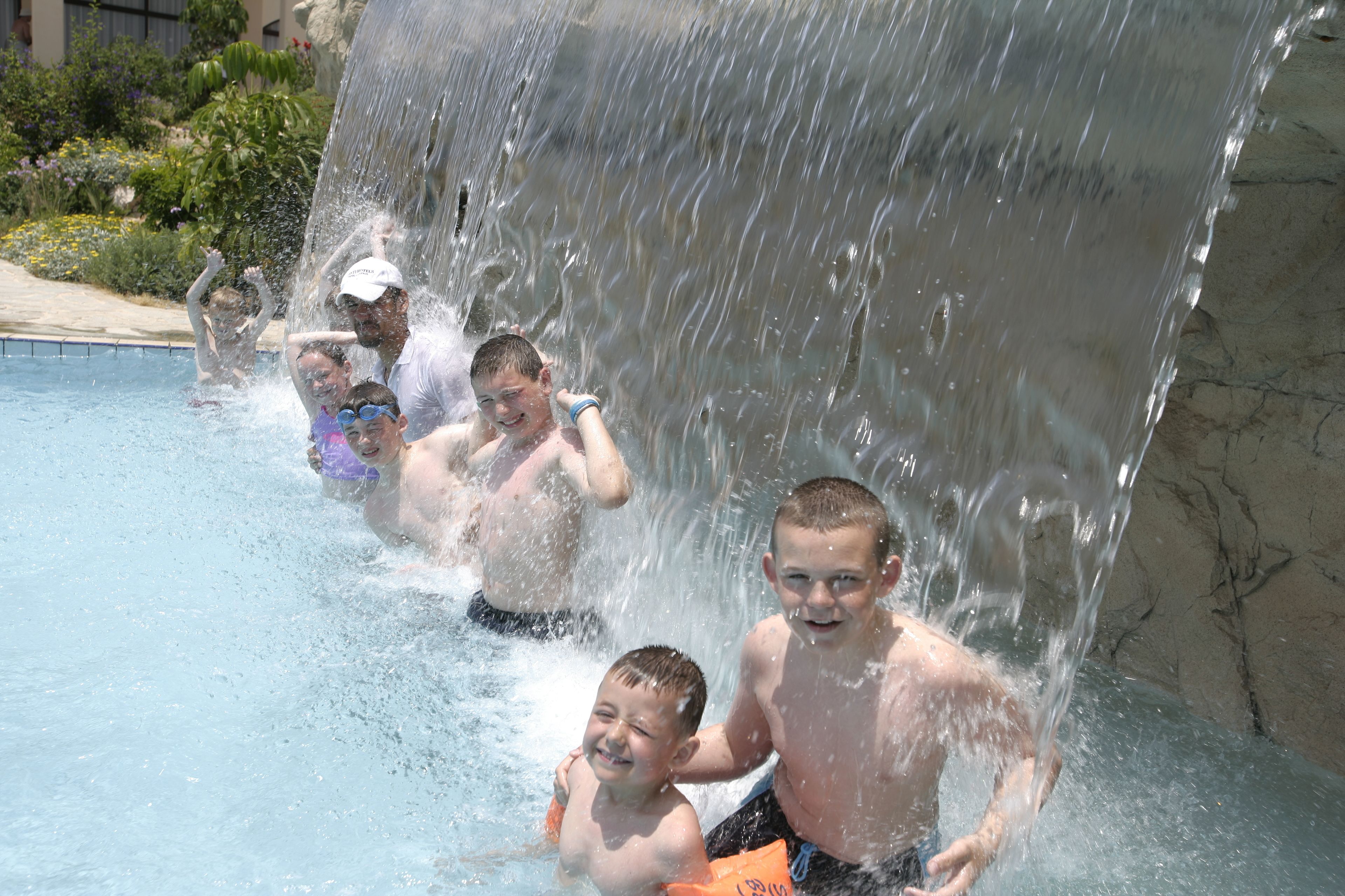 indoor pool, outdoor pool, pool loungers