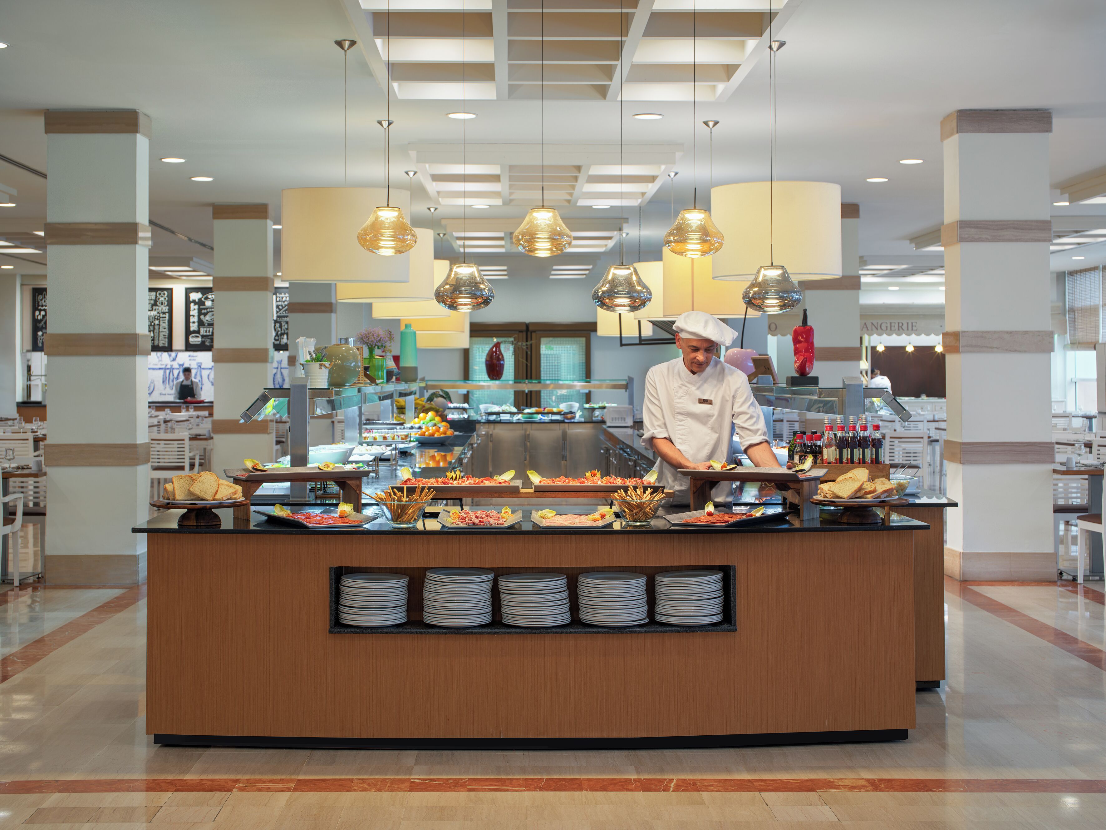 breakfast and dinner served