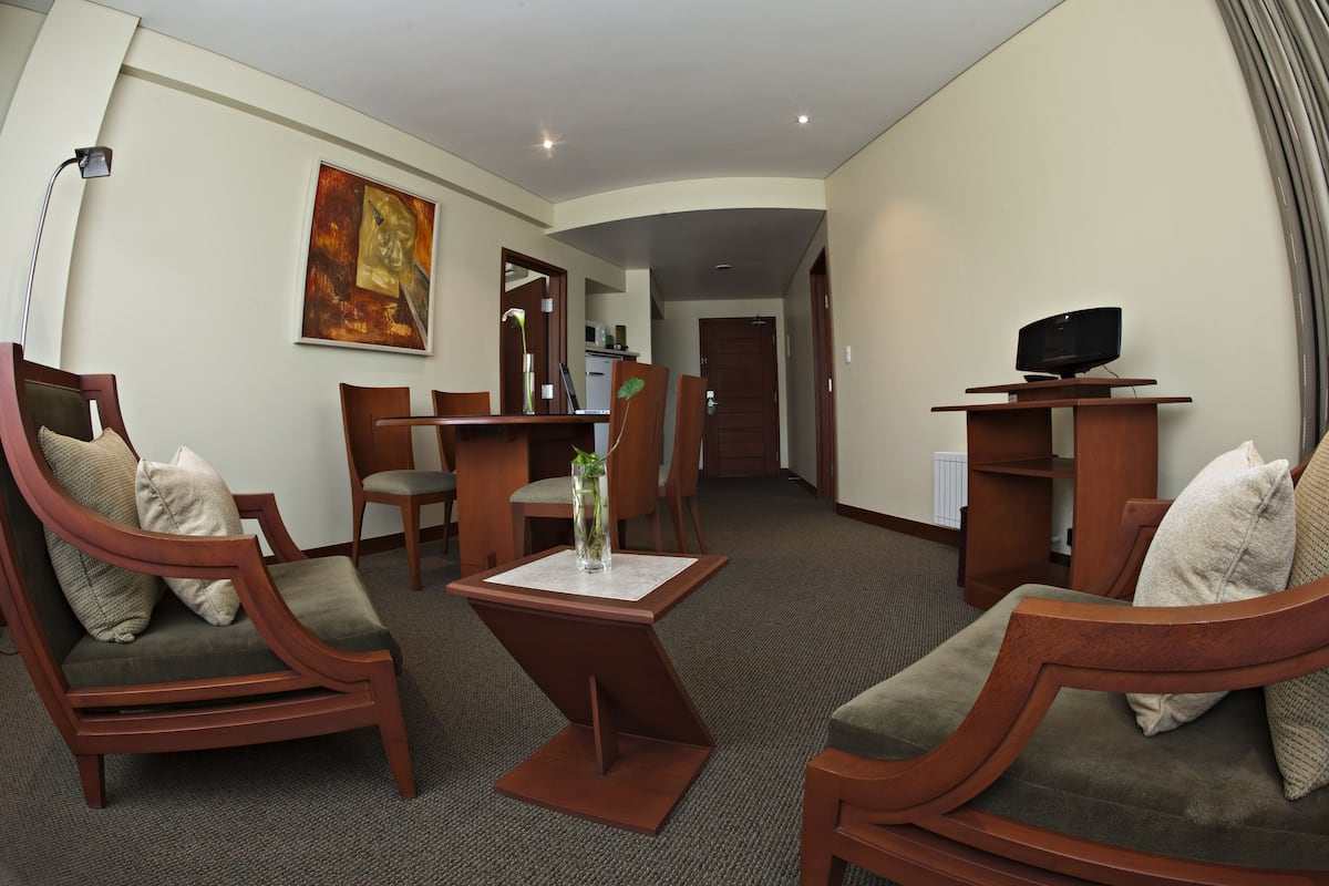 family suite | minibar, in-room safe, desk, blackout curtains