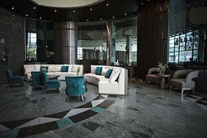 Sala de estar en el lobby