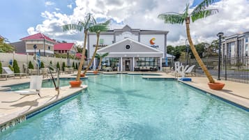 Seasonal outdoor pool