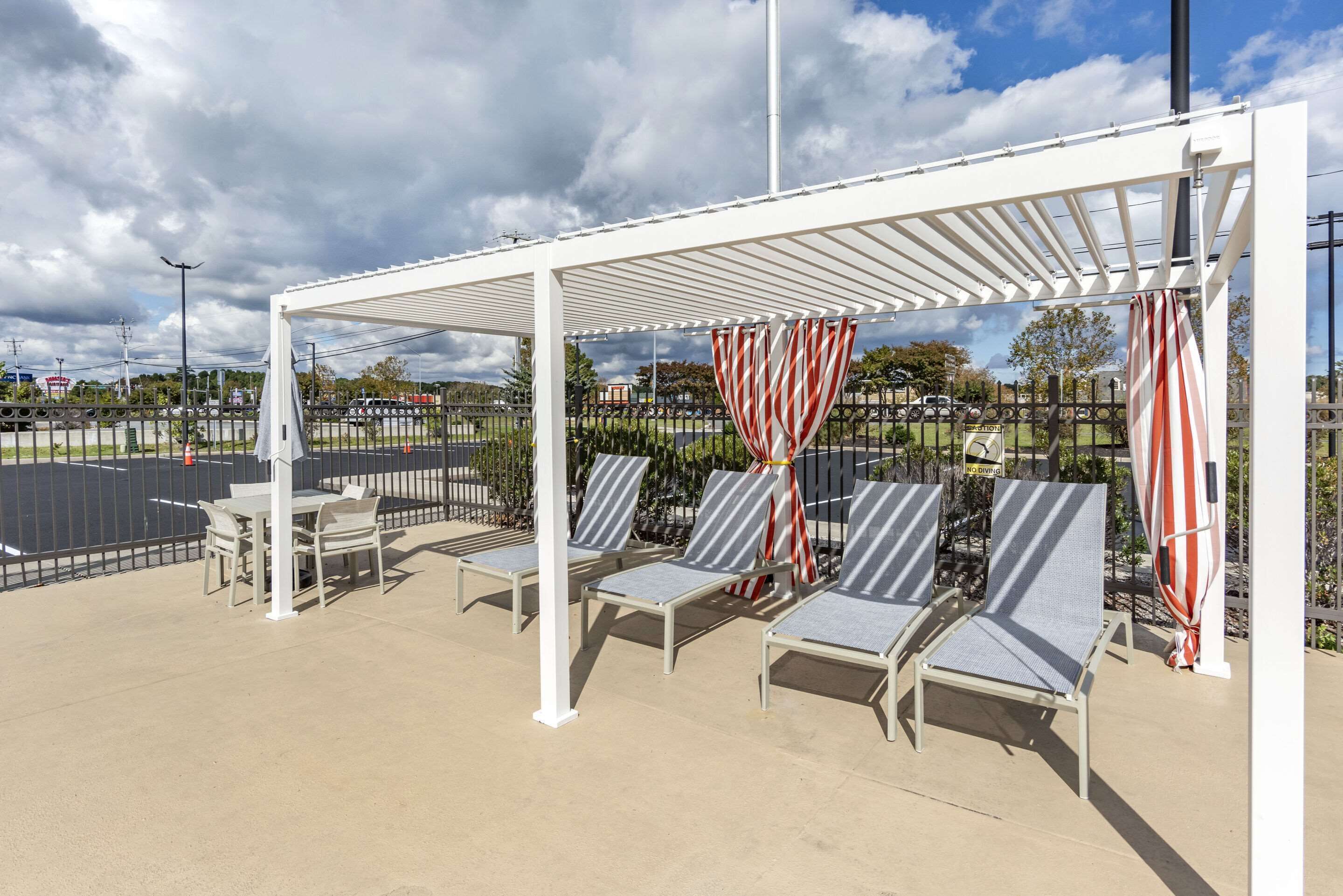 seasonal outdoor pool