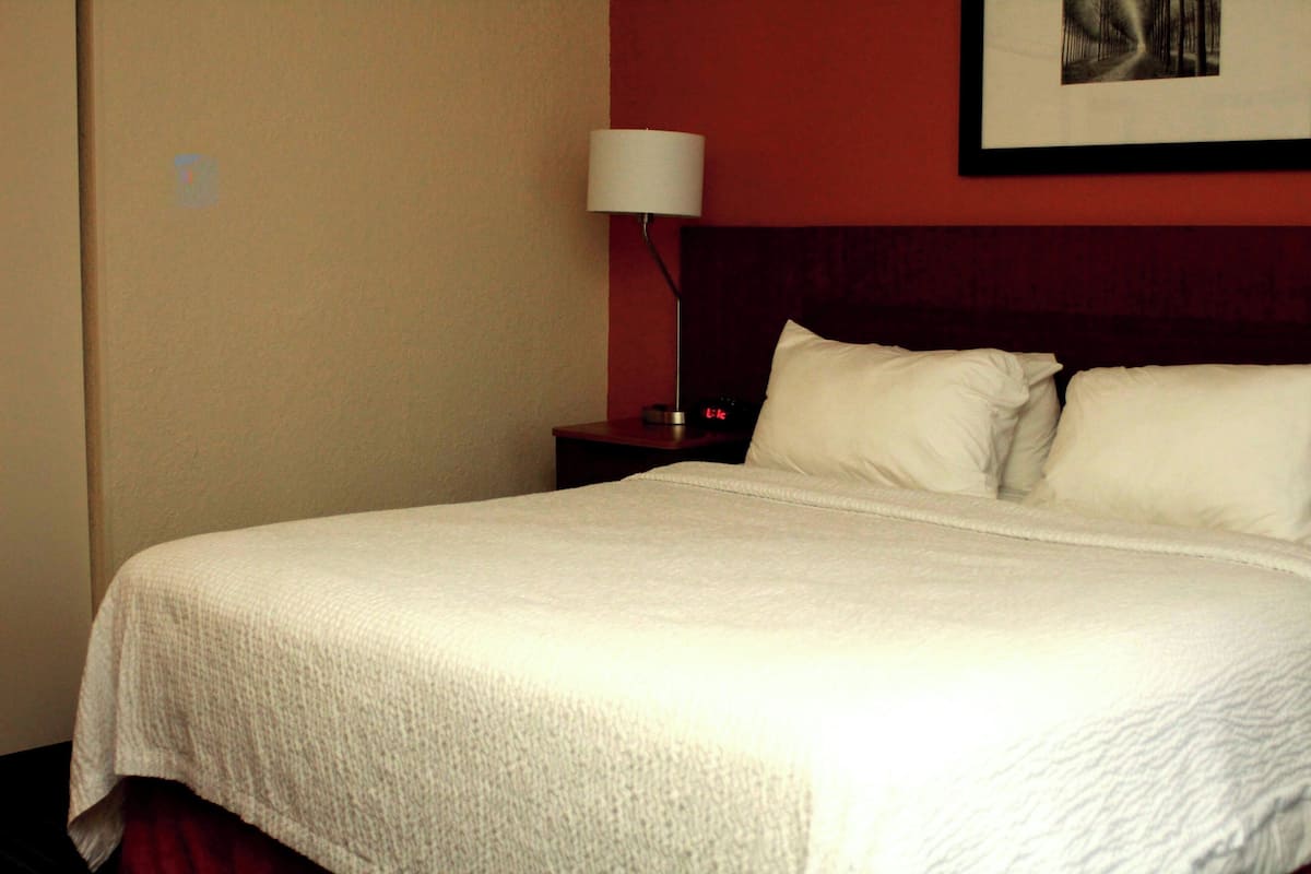 1 bedroom, premium bedding, desk, iron/ironing board