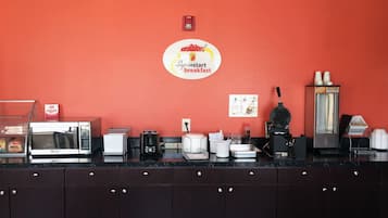 Desayuno para llevar gratuito y diario