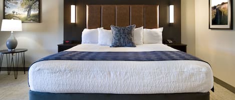 Premium bedding, in-room safe, desk, iron/ironing board