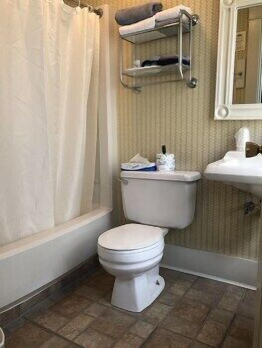 Bathroom | Shower, free toiletries, hair dryer, towels