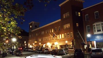 Front of property – evening/night