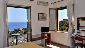 Double Room, Balcony, Sea View | View from room