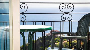 Superior-Doppelzimmer, Balkon, Meerblick | Balkon