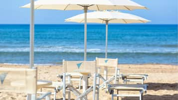 Plage privée à proximité, sable blanc, navette gratuite vers la plage