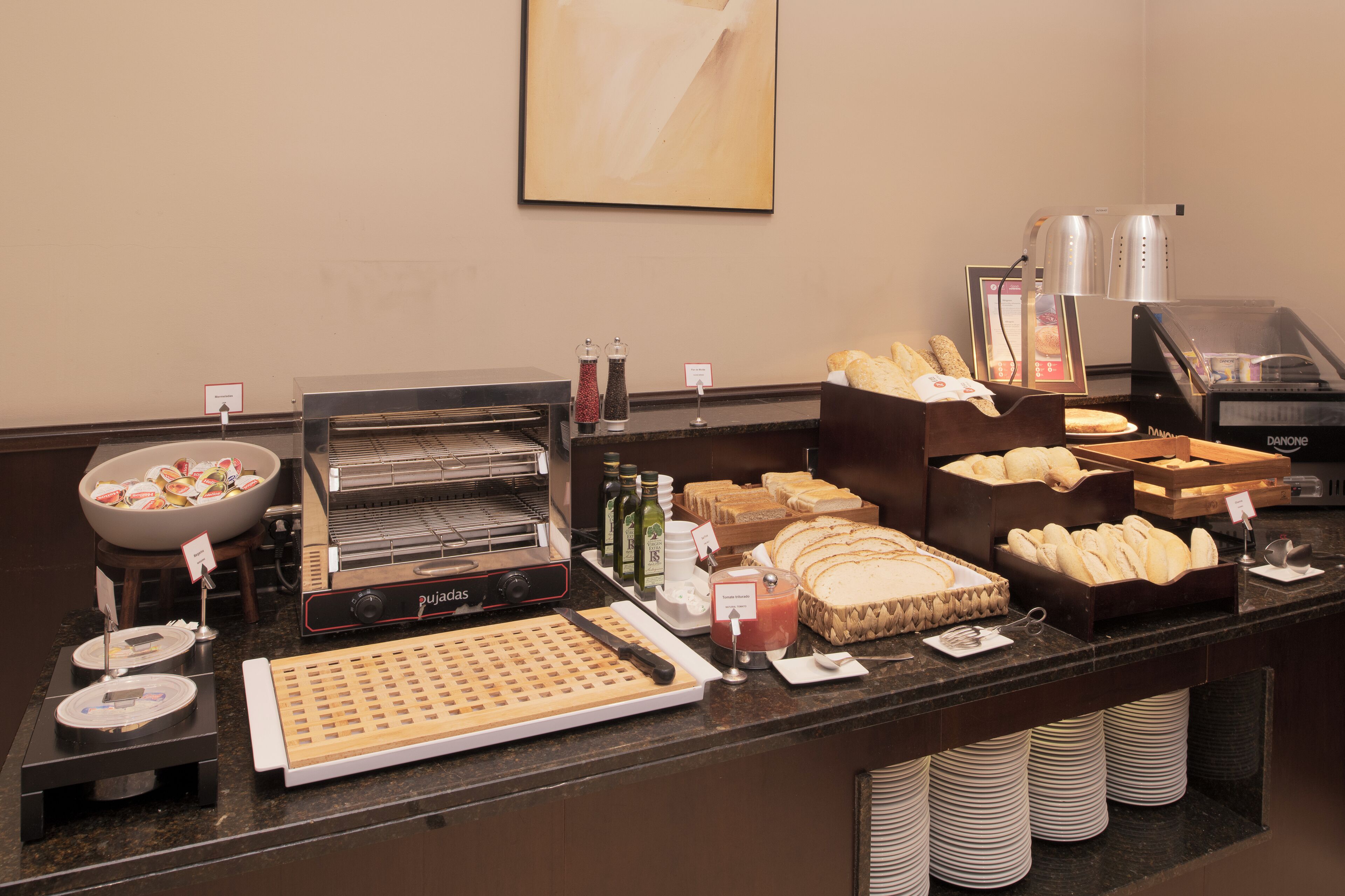 daily buffet breakfast (eur 13 per person)