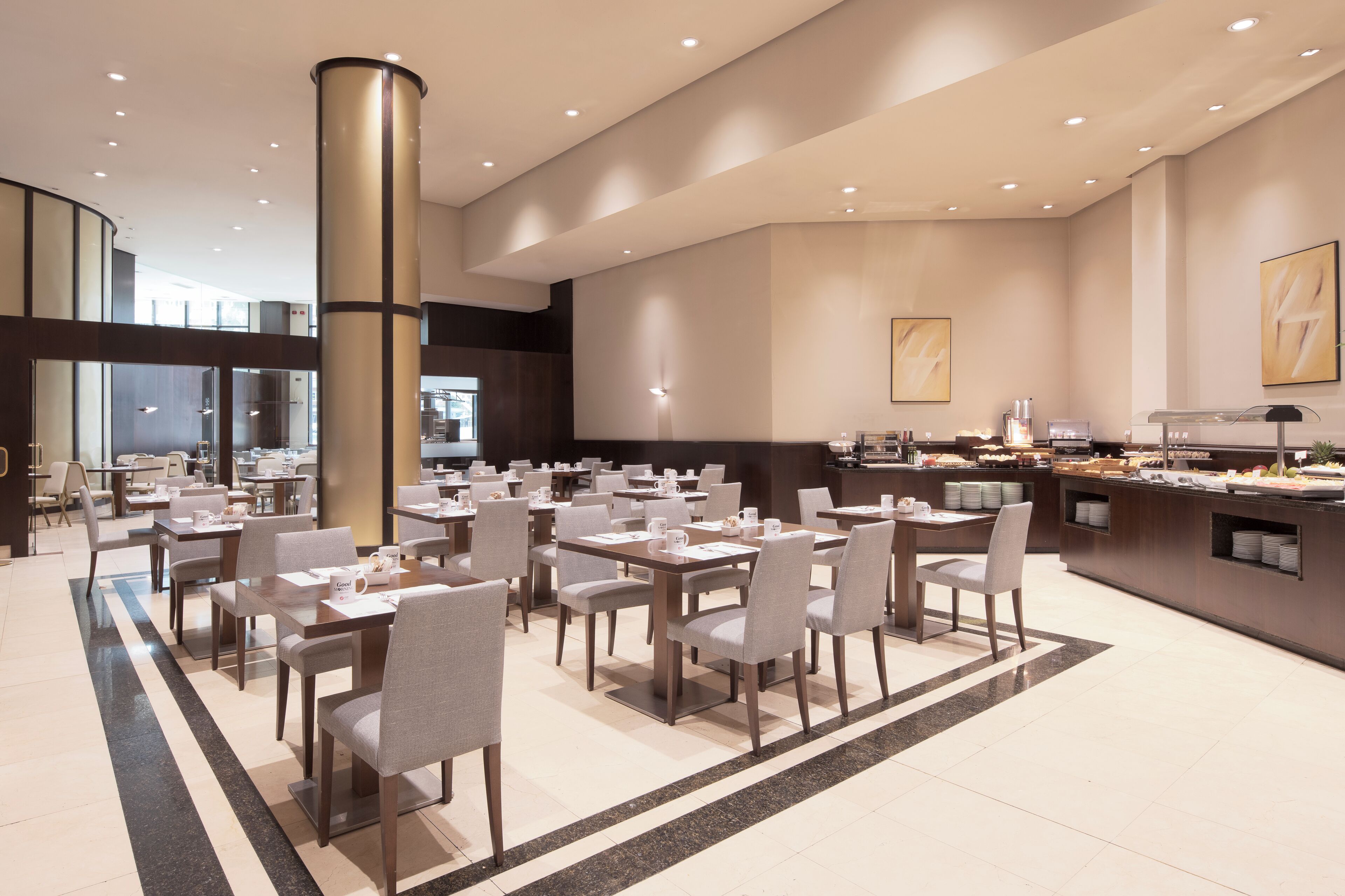 daily buffet breakfast (eur 13 per person)