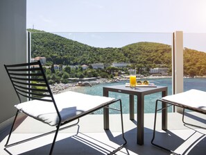 Superior Double Room, Balcony | Balcony view - Hotel Kompas (Dubrovnik)