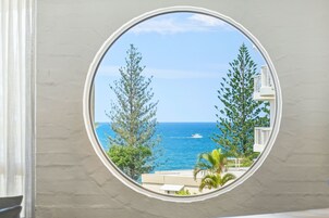 Vue sur la plage/l’océan