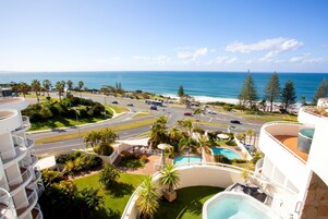 Three Bedroom Rooftop Spa Apartment | Balcony view