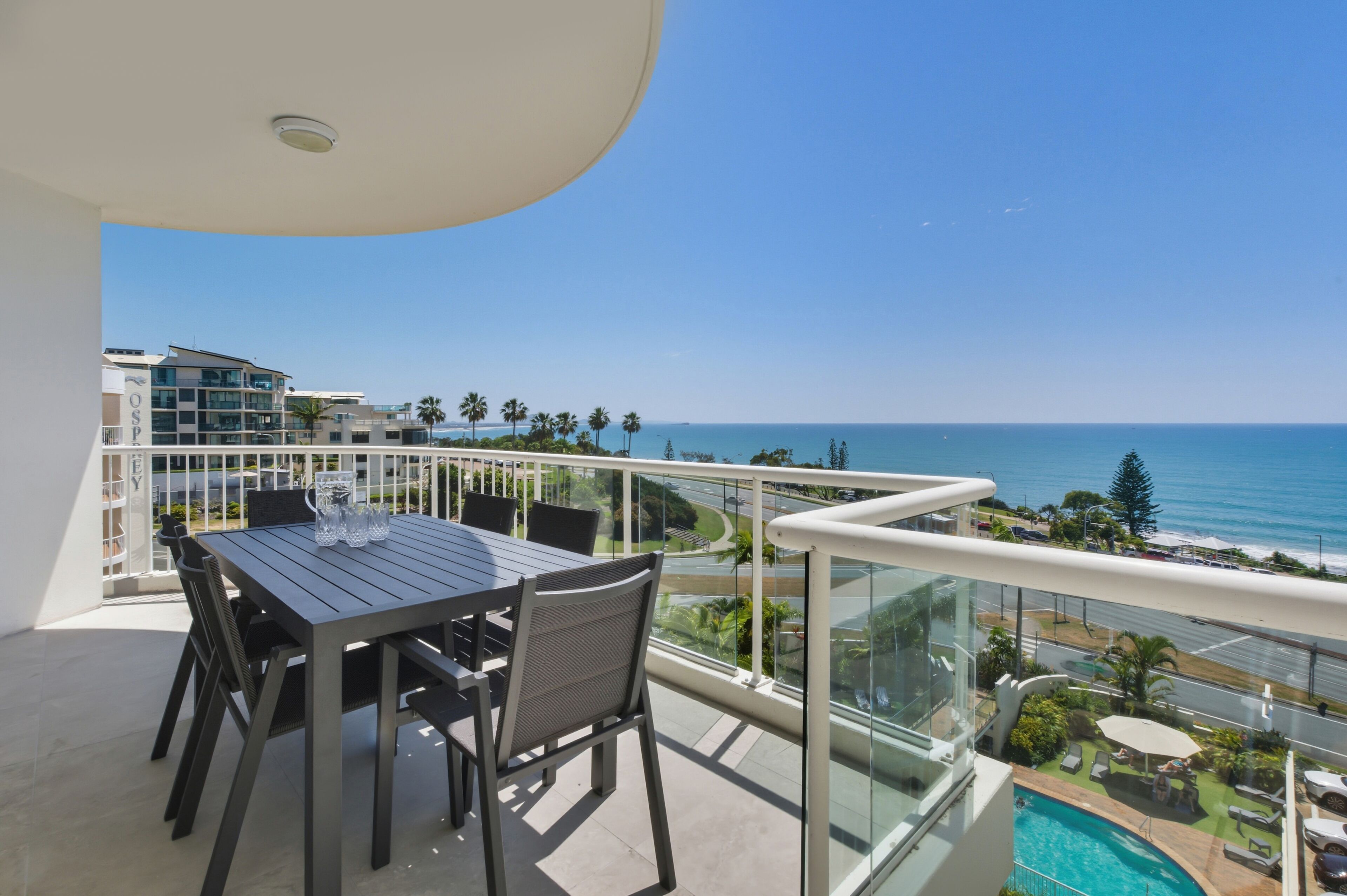 Departamento superior, 3 habitaciones, vista al océano | Terraza o patio