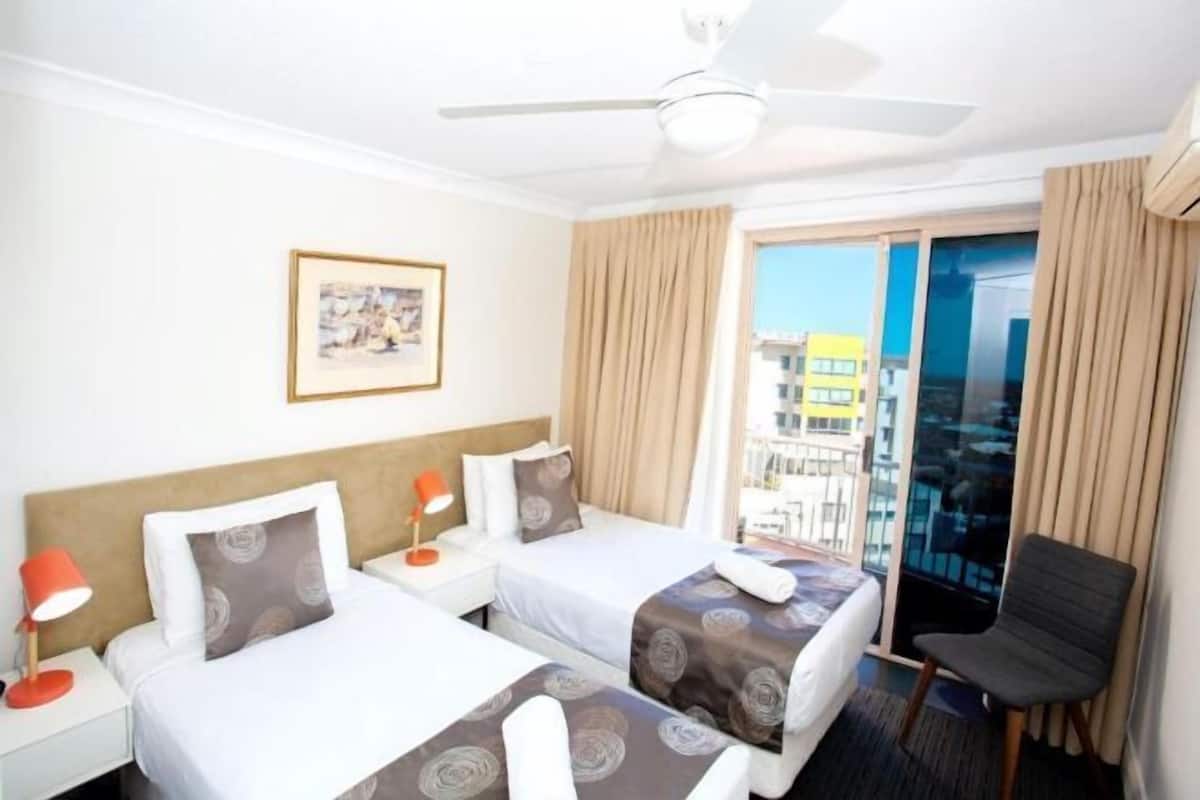 Individually decorated, individually furnished, desk, laptop workspace