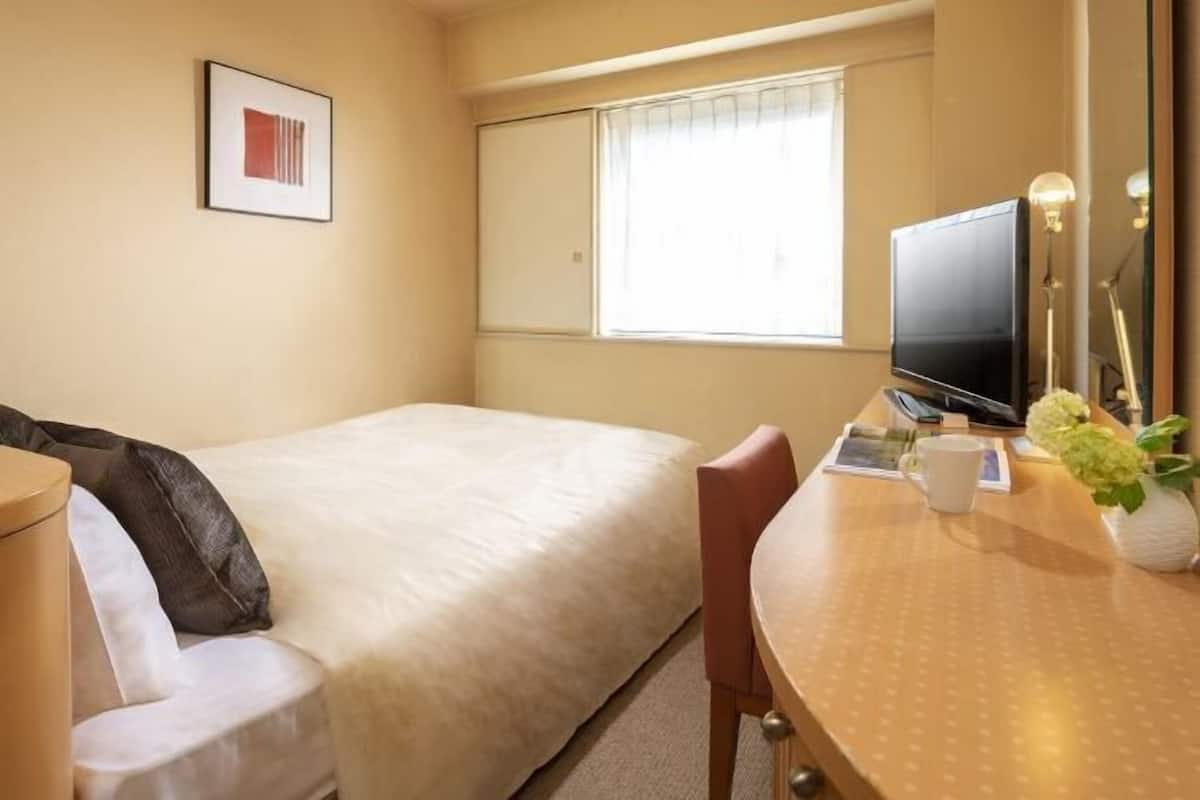 Hypo-allergenic bedding, down duvets, memory-foam beds, desk