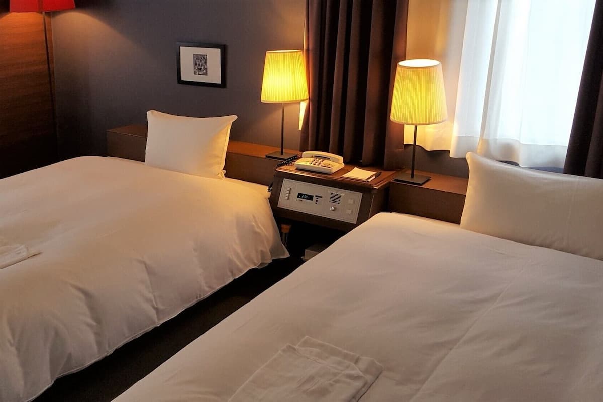 Desk, blackout curtains, iron/ironing board, free WiFi