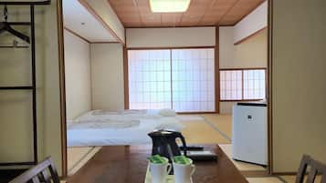 Desk, blackout drapes, iron/ironing board, free WiFi