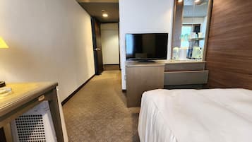 Desk, blackout curtains, iron/ironing board, free WiFi