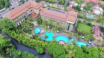 Blick von der Unterkunft