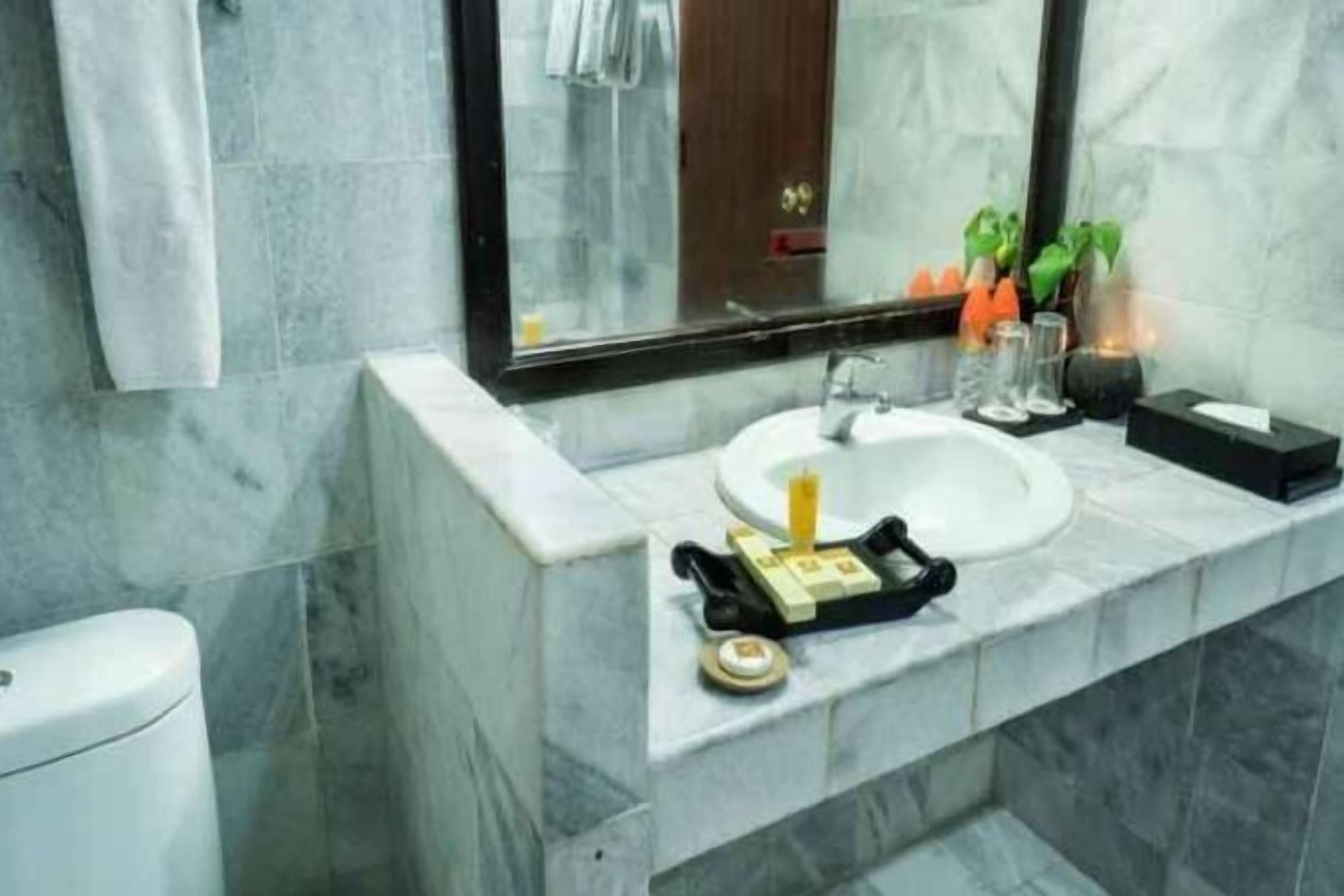 Bañera y ducha independientes, bañera profunda, batas, pantuflas