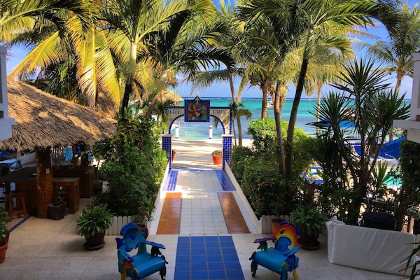 Sitteområde i lobbyen