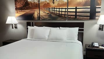 Wifi gratis y ropa de cama