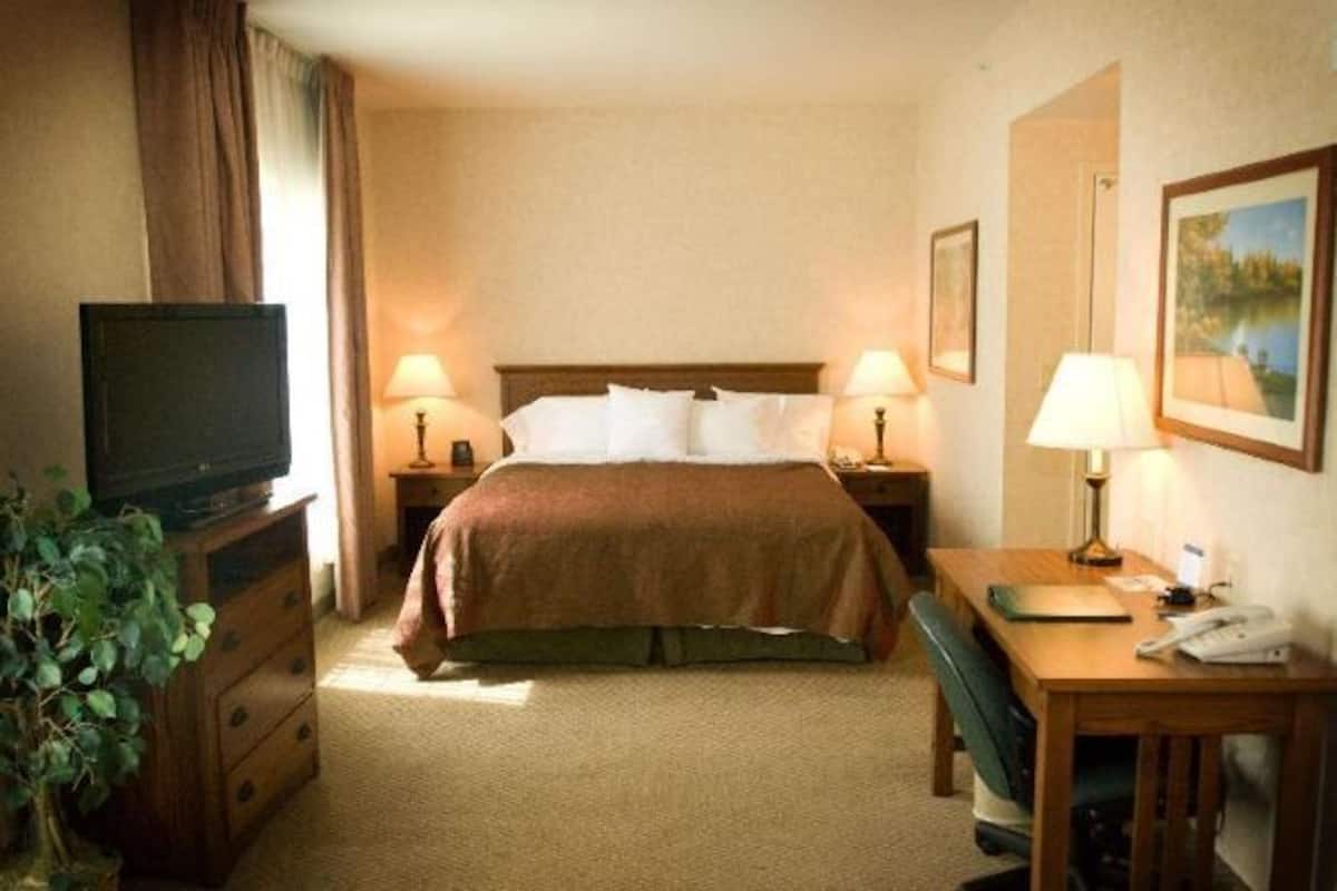 In-room safe, desk, iron/ironing board, free cribs/infant beds
