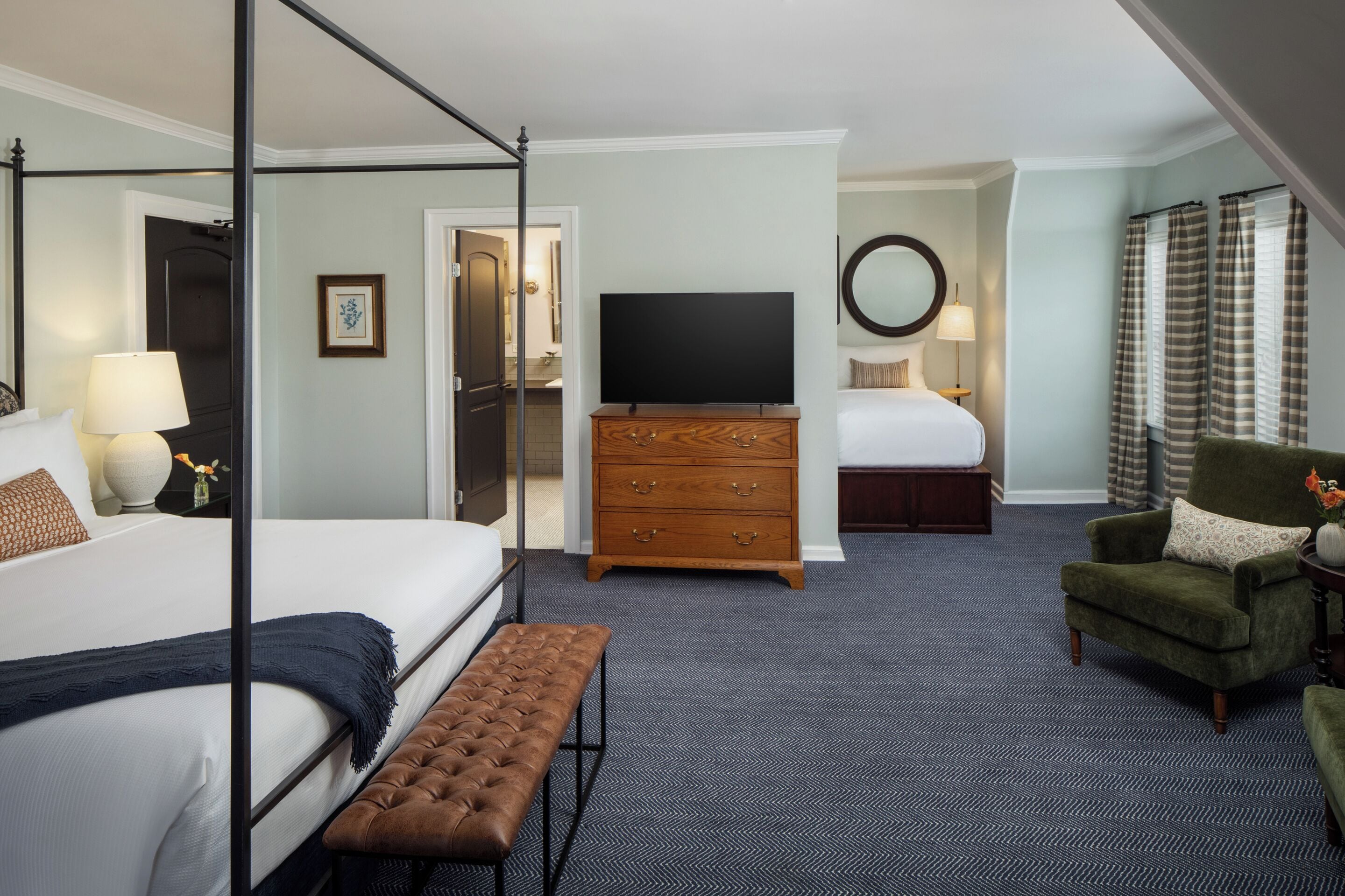 king suite + twin | blackout curtains, iron/ironing board, free wifi, bed sheets