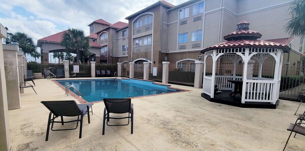 Seasonal outdoor pool