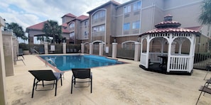 Seasonal outdoor pool