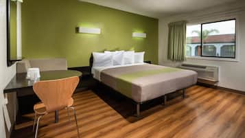 Free WiFi, bed sheets