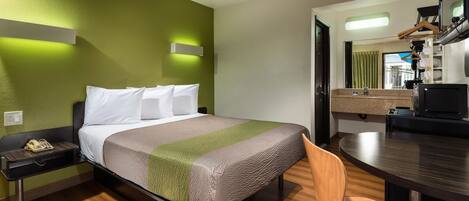 Free WiFi, bed sheets