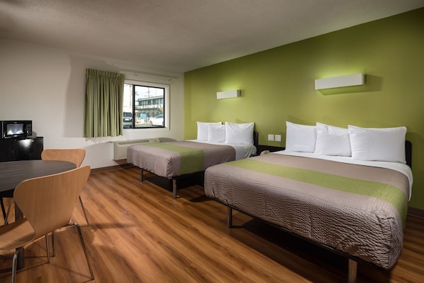 Free WiFi, bed sheets