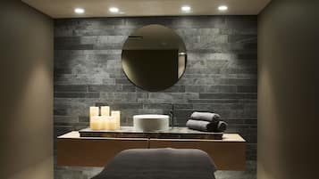 Lichaamsbehandelingen, gezichtsbehandelingen, manicures en pedicures