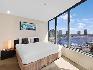 Apartment, 1 Bedroom, Balcony | Individually decorated, individually furnished, desk, blackout curtains - The Sebel Residences Melbourne Docklands Serviced Apartments (Docklands)