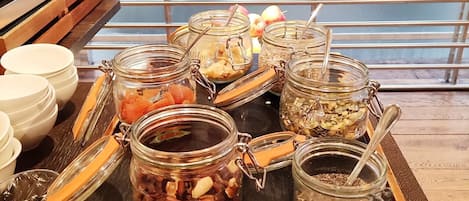 Daily buffet breakfast (EUR 30 per person)