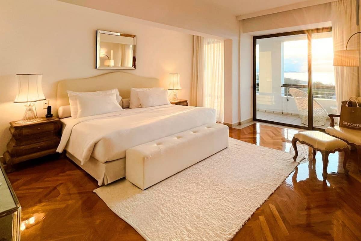 Palace Luxury Suite Panoramic, Sea View | 2 habitaciones, minibar y caja de seguridad en la habitación