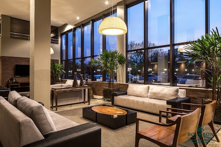 Sala de estar en el lobby