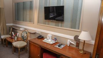 Desk, iron/ironing board, free WiFi, bed sheets