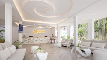 Sala de estar en el lobby