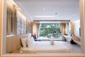 Superior Lake Building Room (King Bed) | In-room safe, desk, blackout drapes, free WiFi - MATCHA SAMUI RESORT (Koh Samui)