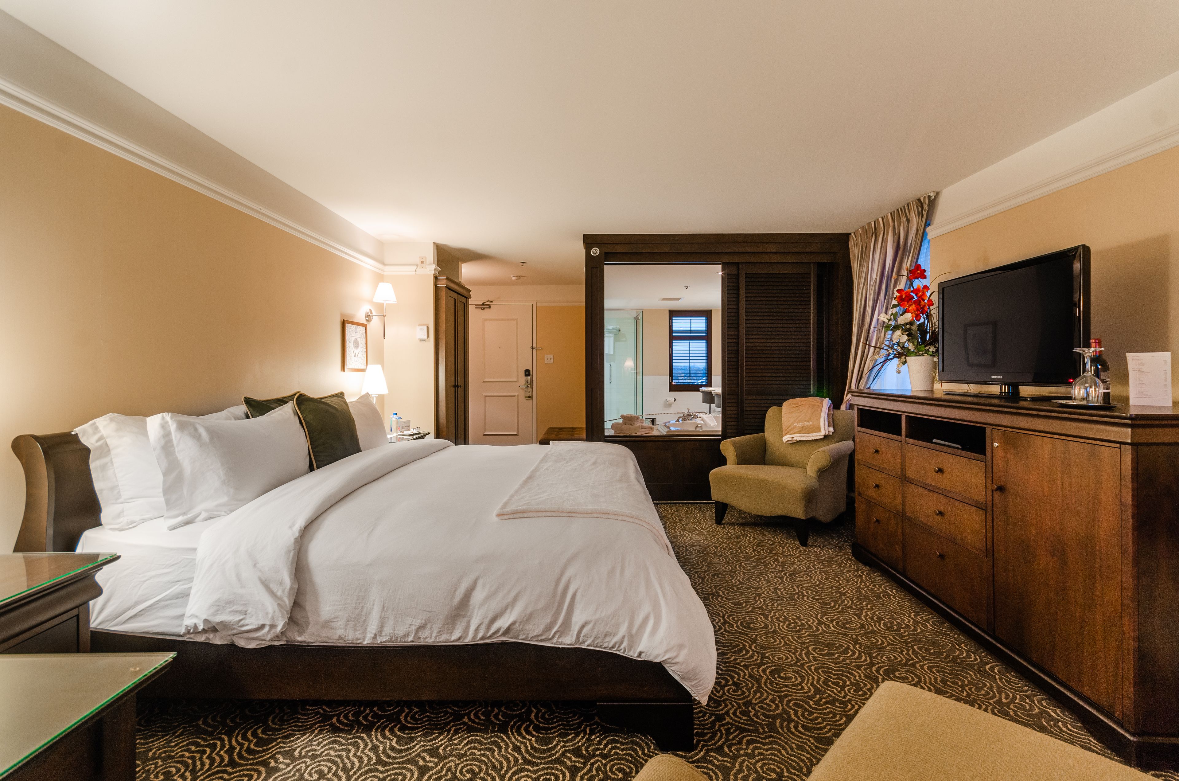 deluxe room, 1 king bed | view from room