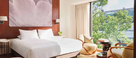 Suíte júnior (Park) | Roupas de cama premium, frigobar, cofres nos quartos, escrivaninha