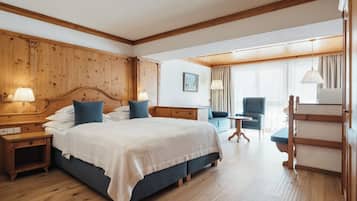 Habitación doble | Sábanas italianas Frette y ropa de cama de alta calidad