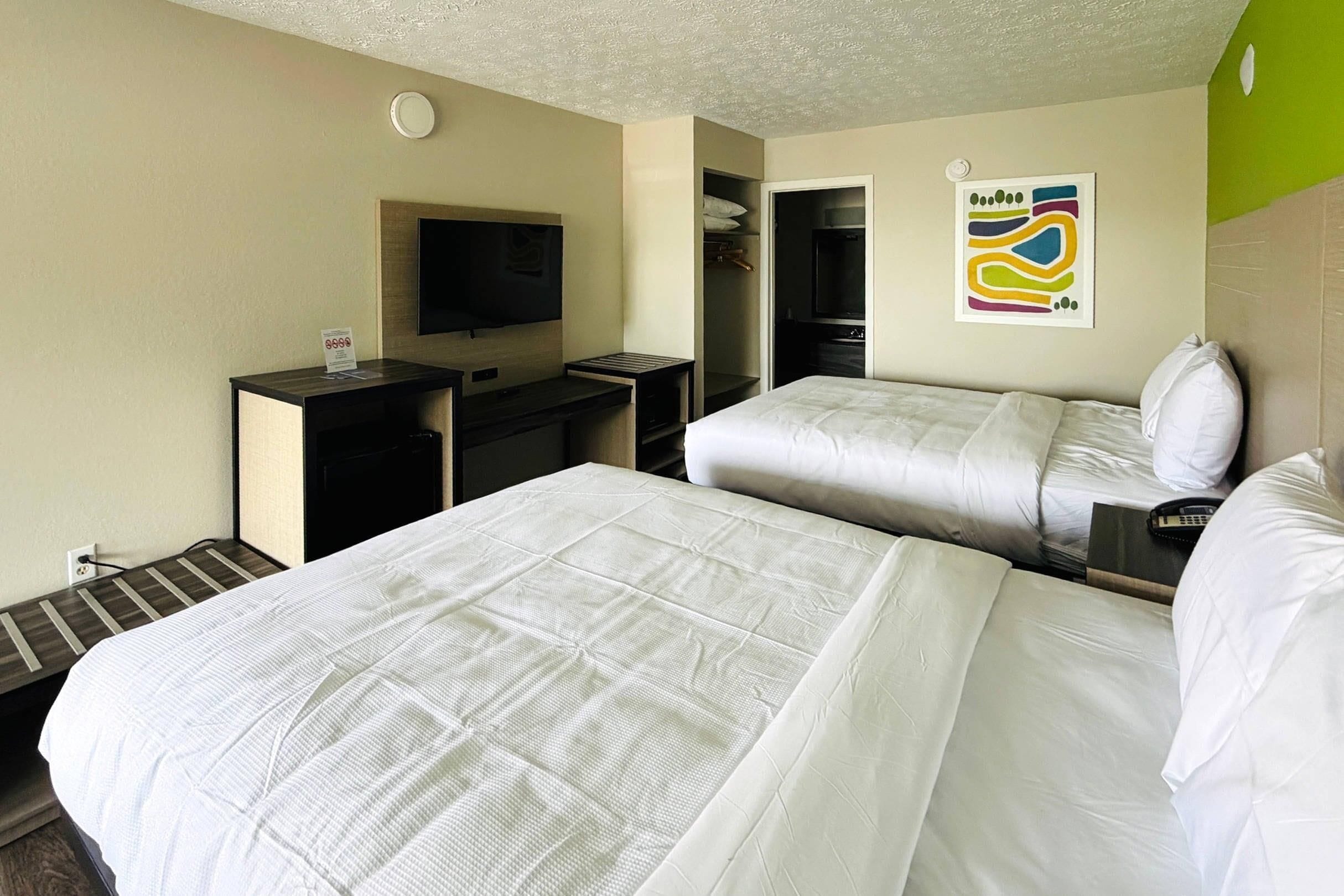 Desk, iron/ironing board, free WiFi, bed sheets