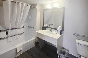 Room, 2 Queen Beds, Accessible, Non Smoking | Down comforters, desk, laptop workspace, iron/ironing board - Park Inn by Radisson, Pigeon Forge South (Pigeon Forge)